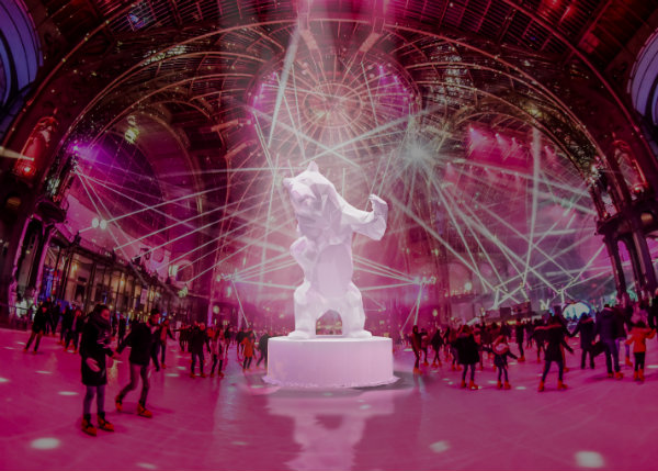 Schaatsen in het Grand Palais