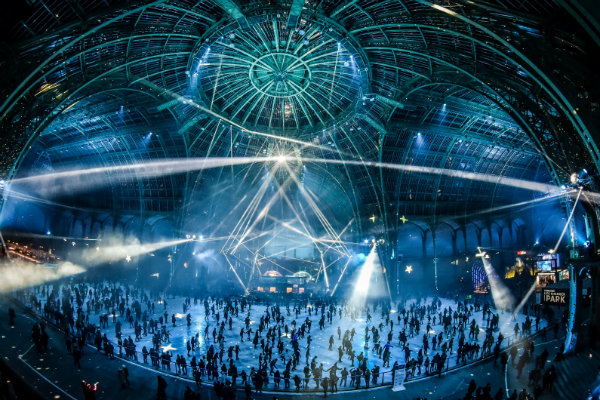 Schaatsen in het Grand Palais