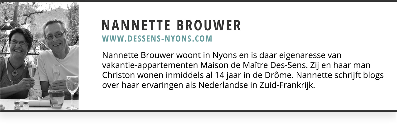 Onderschrift Nannette Brouwer