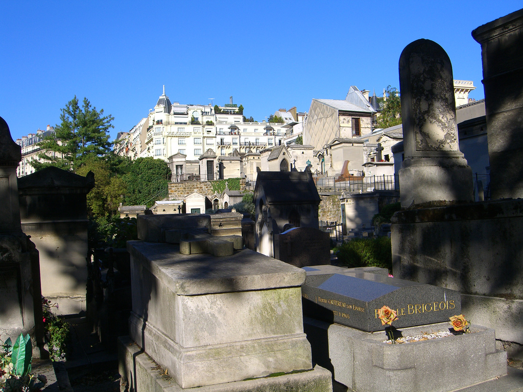 begraafplaats Montmartre in Parijs