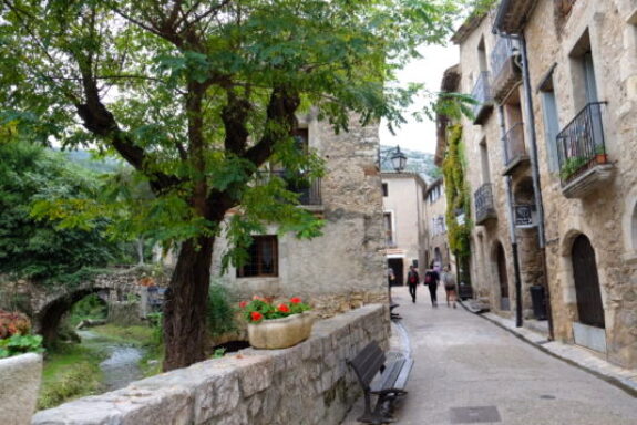 Straatje van Saint-Guilhem-le-Désert