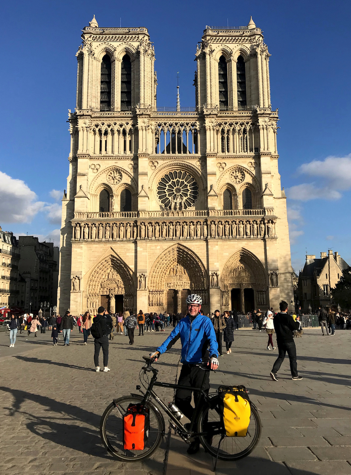 met de fiets naar Parijs