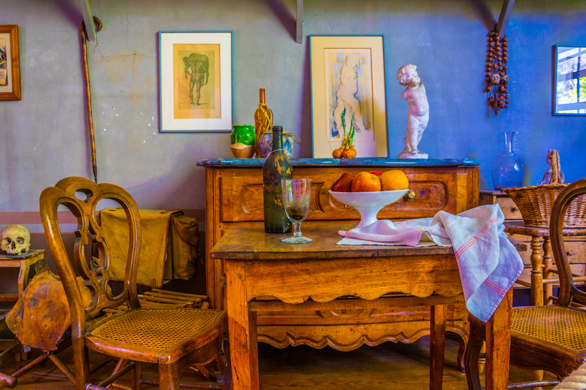atelier van Cezanne in Aix-en-Provence