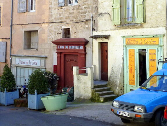 Pezenas centrum mooi straatje