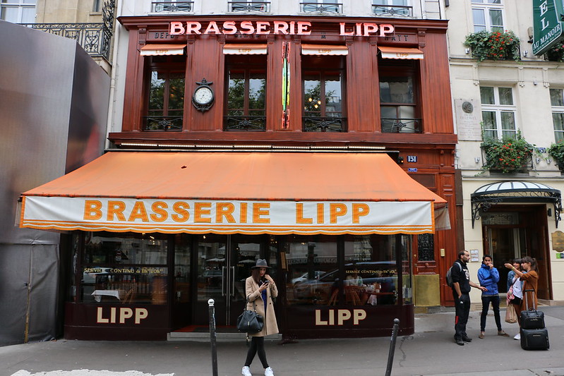 Parijs stedentrip leuke brasserie Saint-Germain