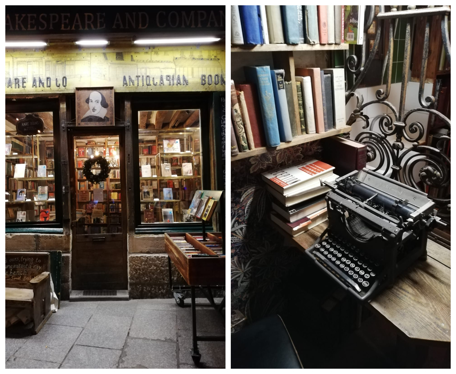 bekende boekwinkel in Parijs