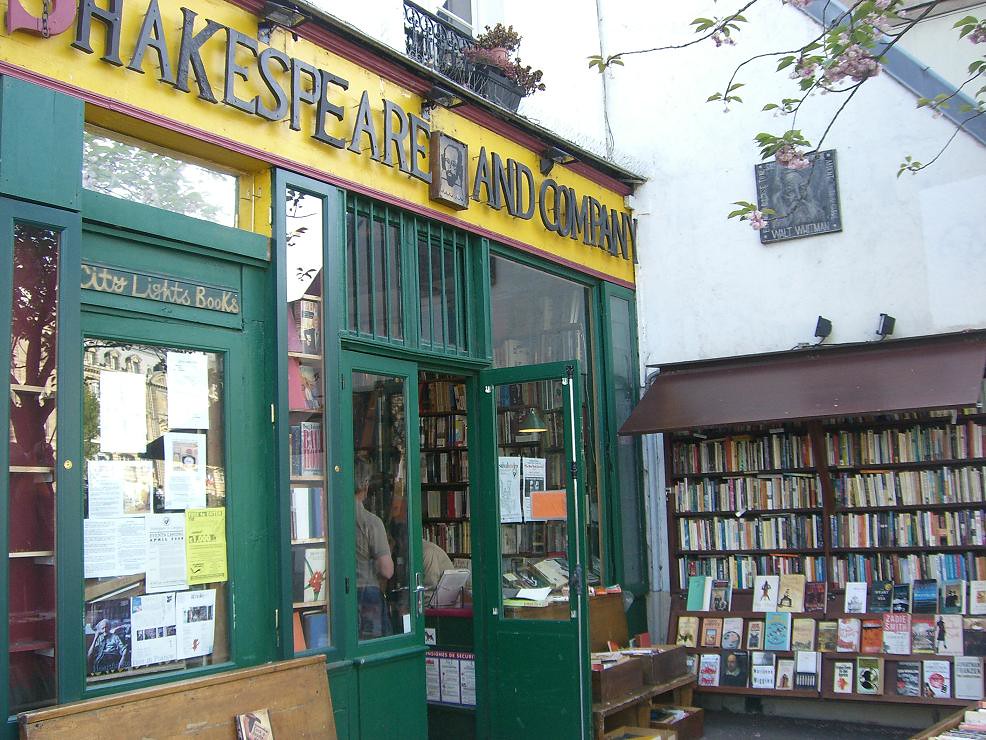 bekende boekwinkel in Parijs