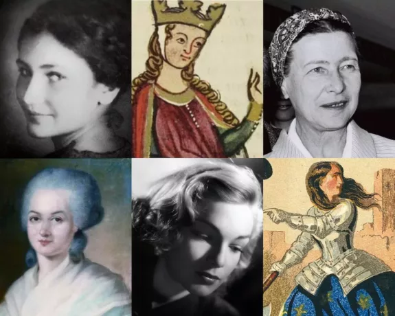Vrouwendag Sterke francaise vrouwen uit de Franse geschiedenis