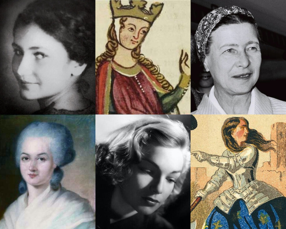 Vrouwendag Sterke francaise vrouwen uit de Franse geschiedenis