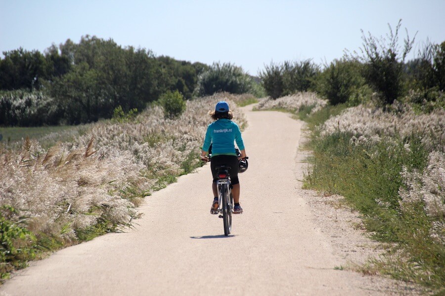 Camargue Radfahren Orte der Provence