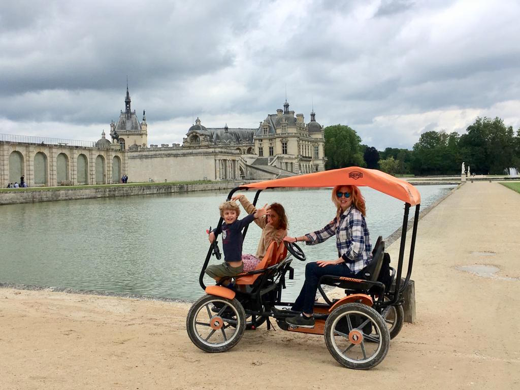 kasteel Chantilly fietsen