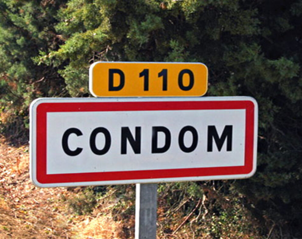 Condom grappige plaatsnaam
