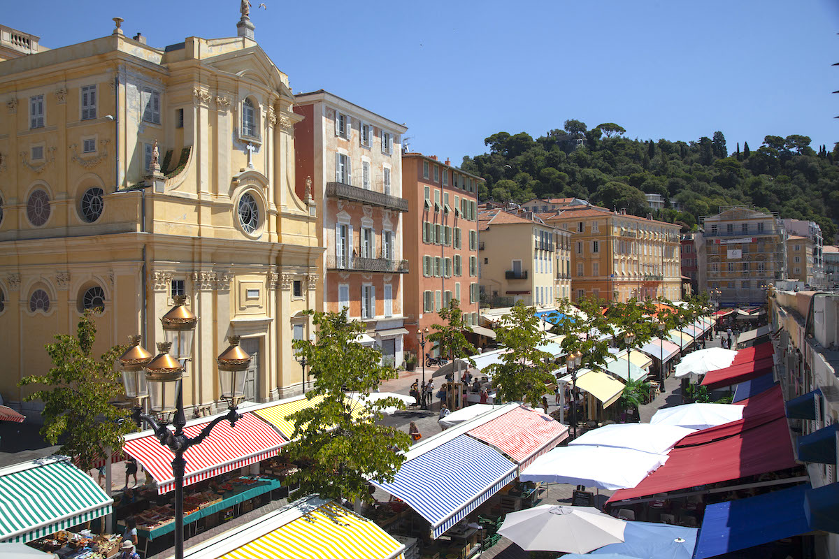 cours saleya in Nice