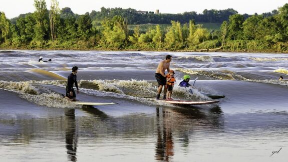 Le Mascaret, mysterieuze golf op de Dordogne