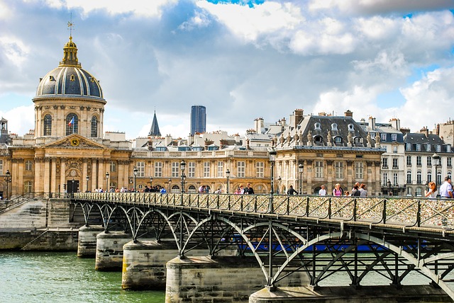 Parijs bruggen Seine Pont des Arts
