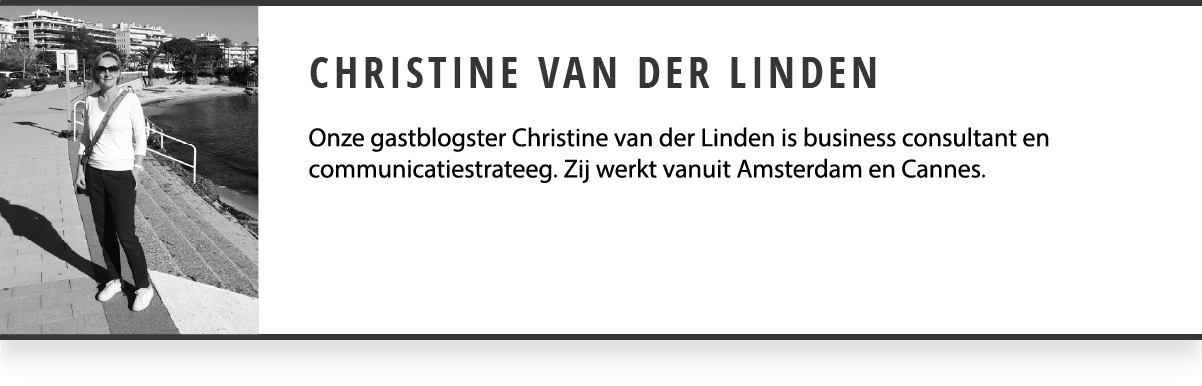 Christine van der Linden Gastblogger