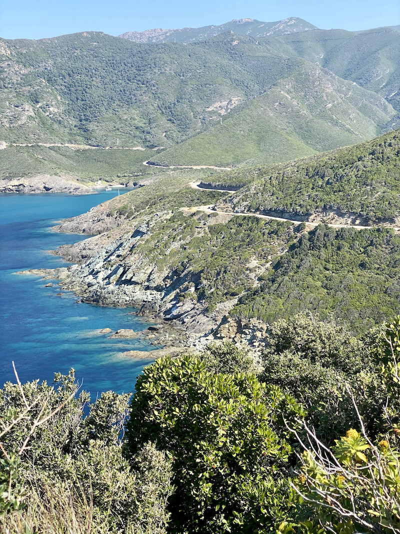 Fietsen Corsica Cap Corse.