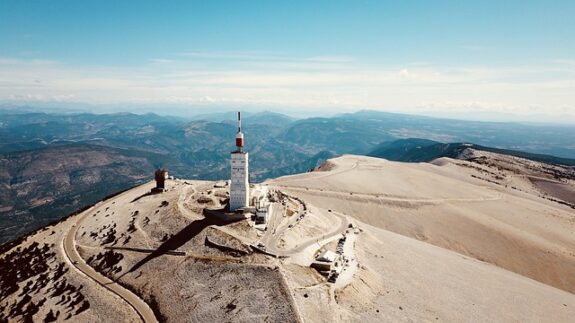 Mont Ventoux luchtfoto