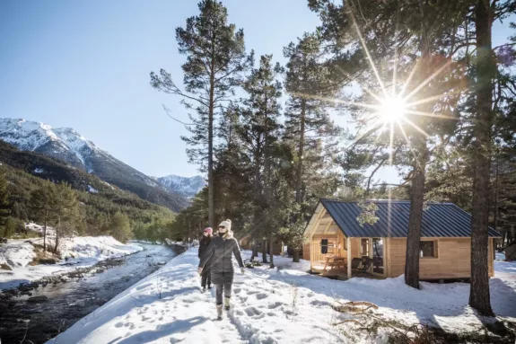 wintervakantie Huttopi La Claree