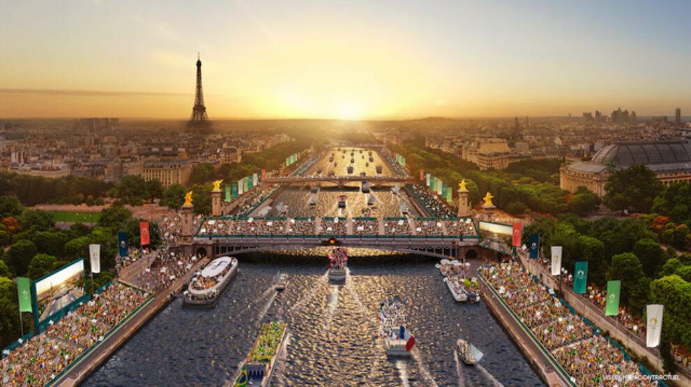 Olympische Spiele in Paris Seine