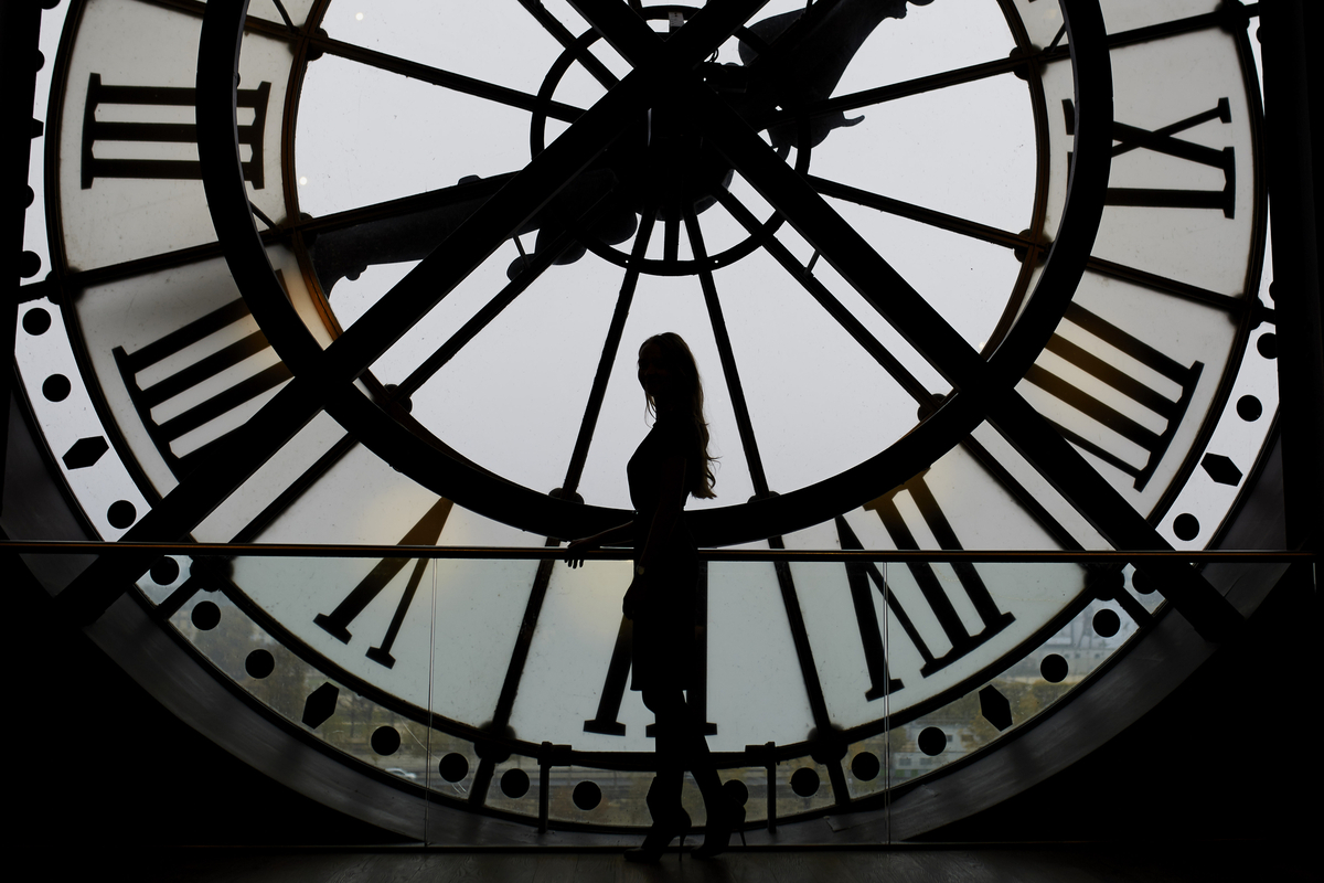 L’horloge du musée d’Orsay Parijs 
