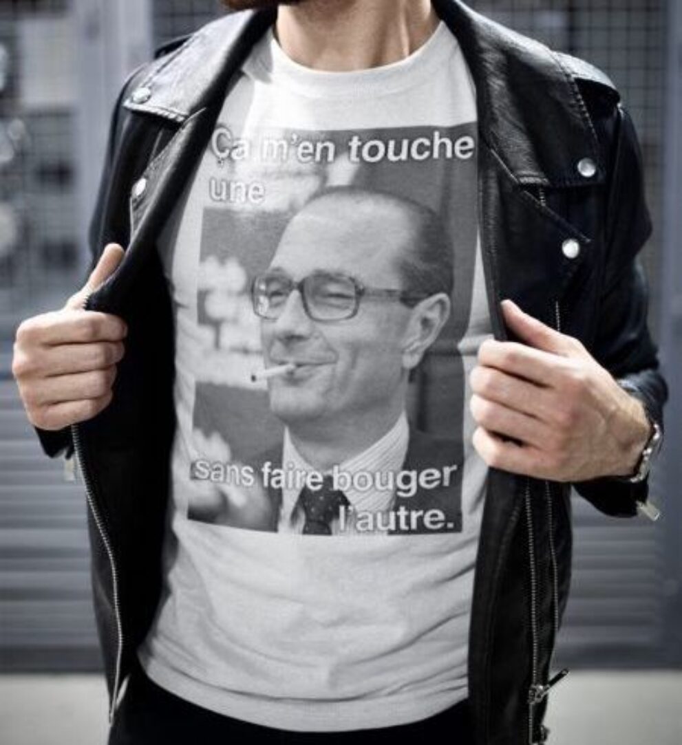 T shirt Chirac