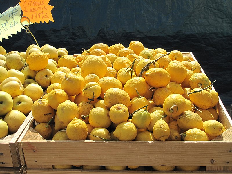 citroenen uit Menton