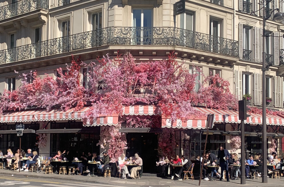 Parijs Lente Café