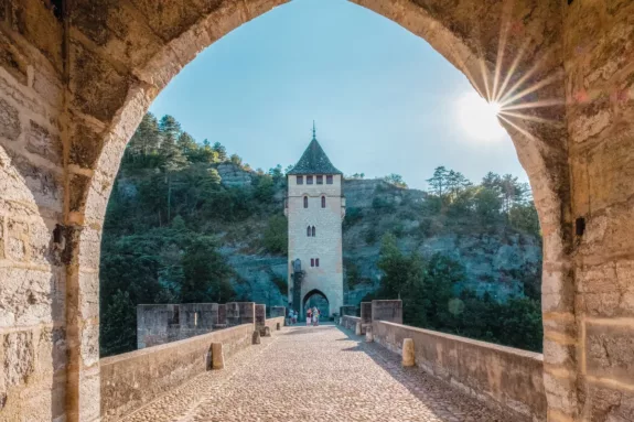 pont valentré de brug van Cahors