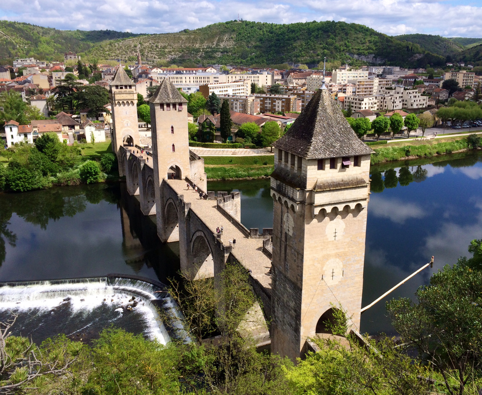 pont valentré de brug van Cahors