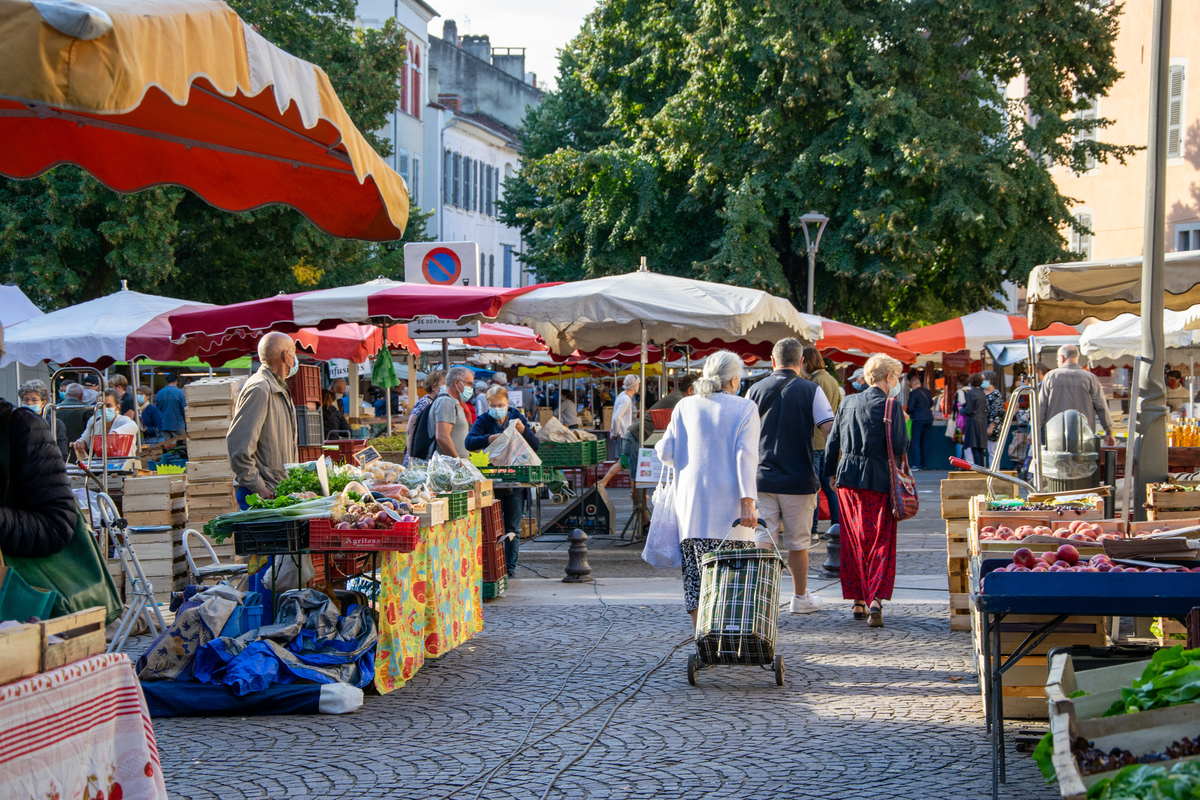 Cahors markt