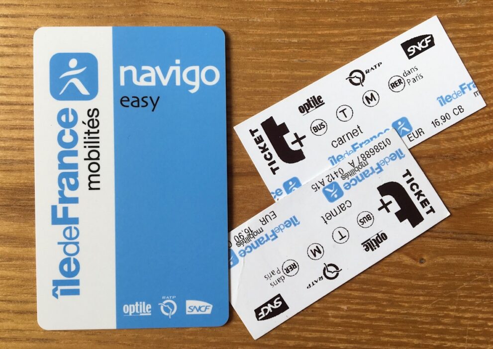 metrokaartjes Navigo-pas