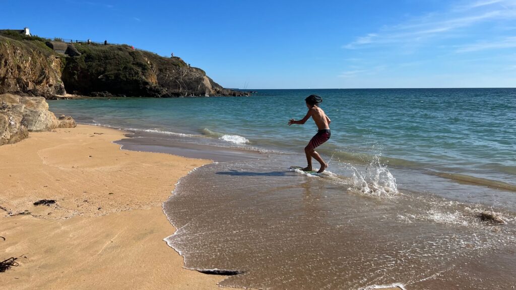 Strand in bretagne finistere