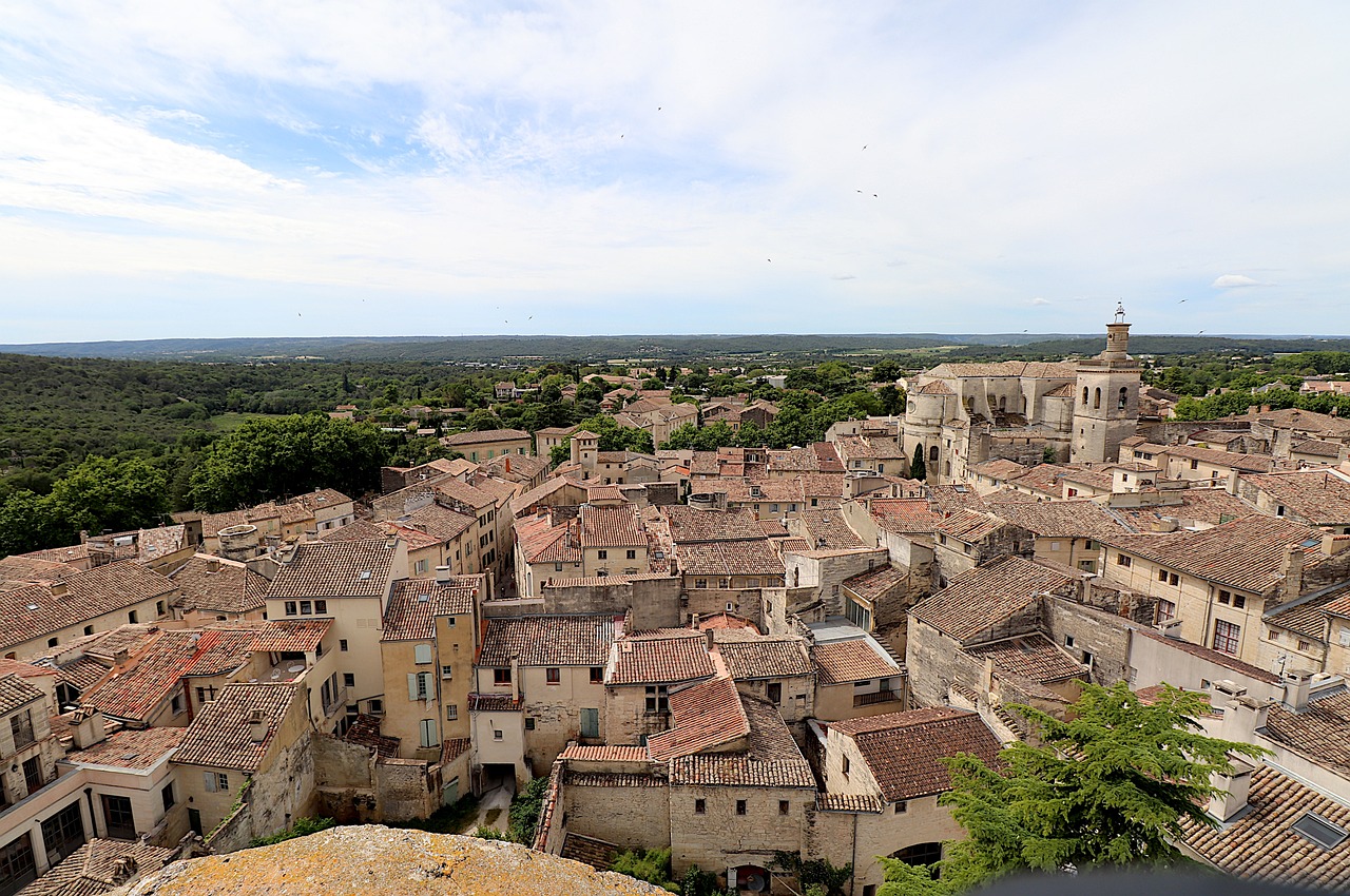 Uzes provinciestadje in de Gard Occitanie