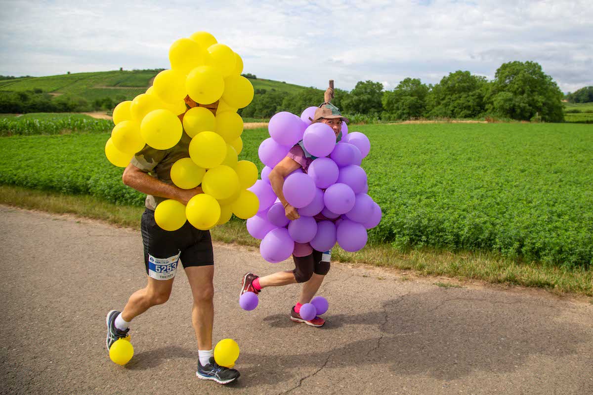 marathon du vignoble d'Alsace in de Elzas