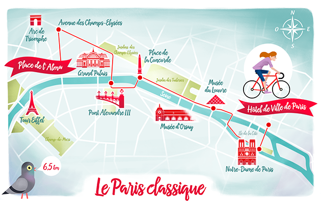 nieuwe fietsroutes in Parijs