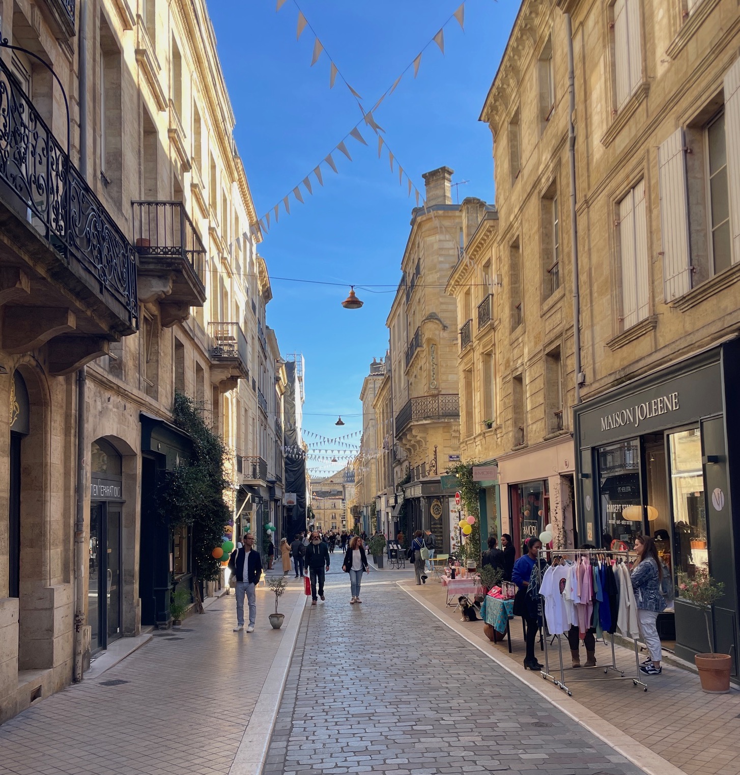 winkelen in Bordeaux Rue Bouffard
