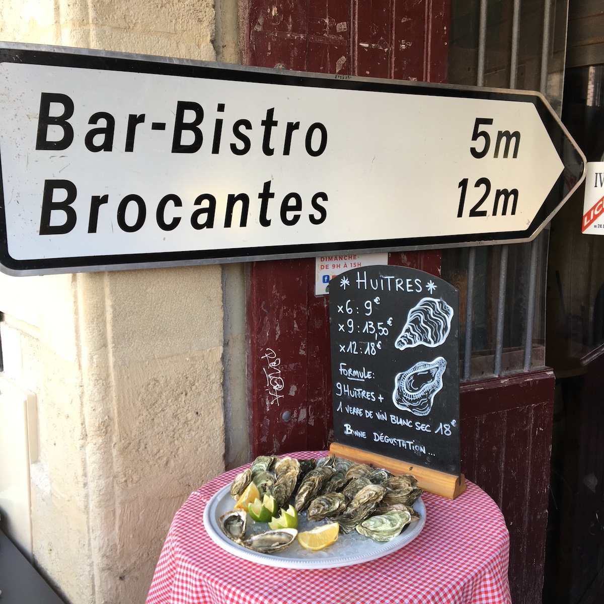 Wijk Saint-Michel brocante en oesters