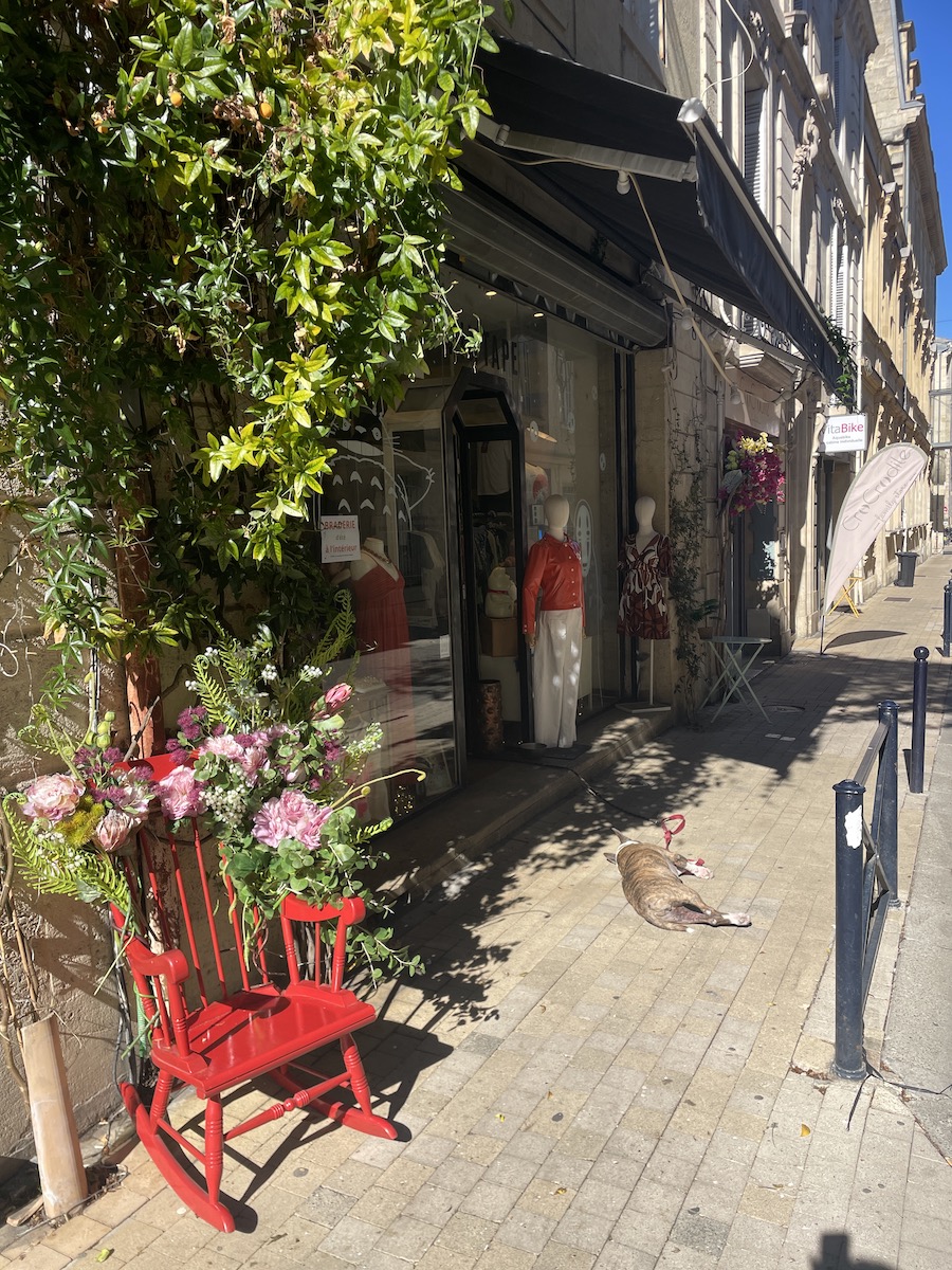 Bordeaux winkelen Rue Bouffard
