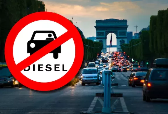 diesels verboden Parijs
