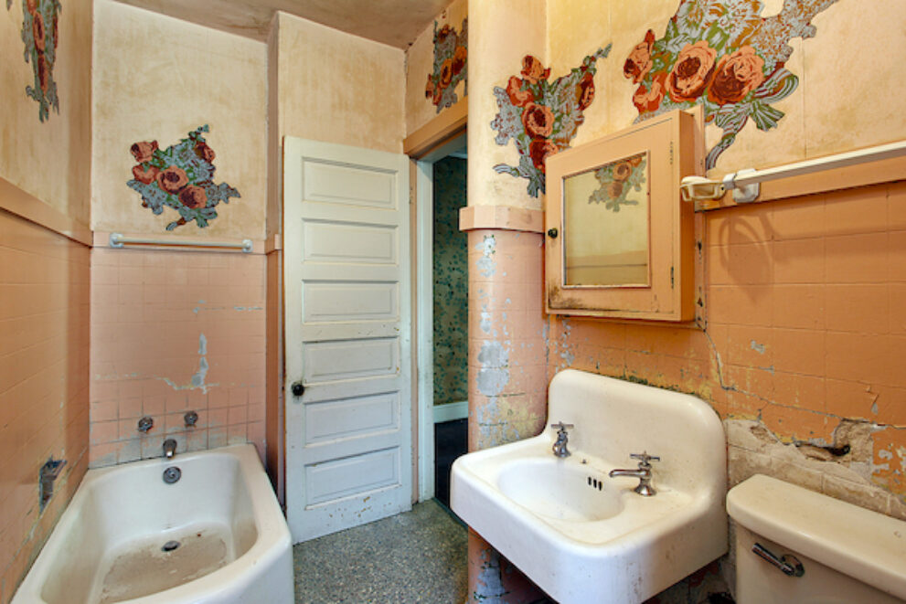 oude badkamer