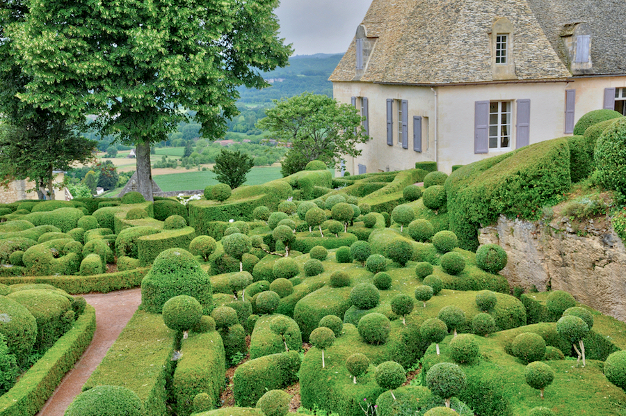 Tuinen van Marqueyssac in de Dordogne
