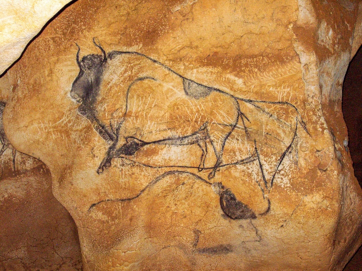 Prehistorische grot van Chauvet-Pont d Arc in Ardeche