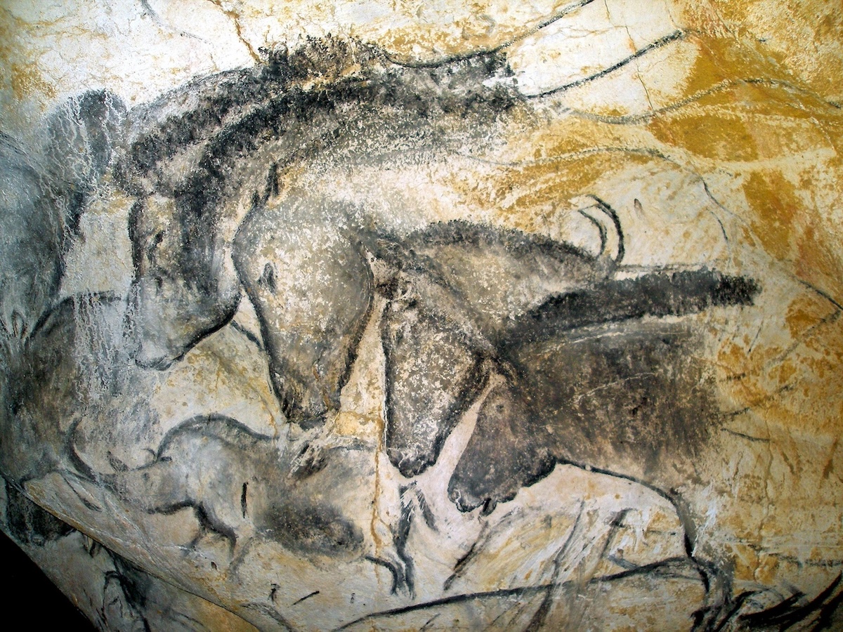 Prehistorische grot van Chauvet-Pont d Arc in Ardeche