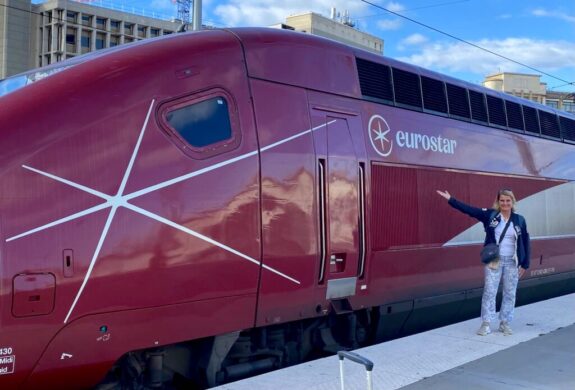 Eurostar trein naar Parijs