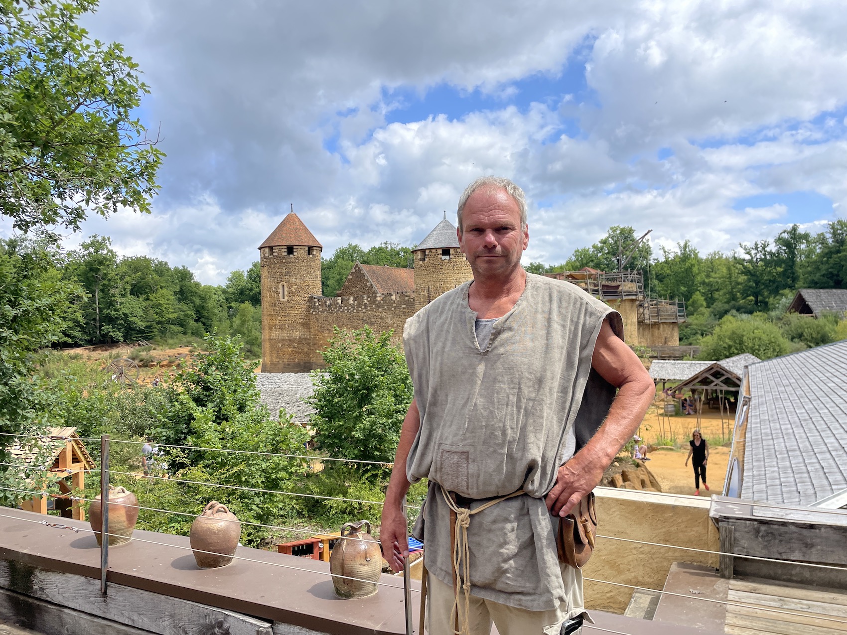 Hein kasteel GUedelon Bourgogne