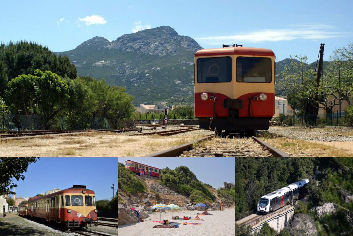 treinreizen op Corsica