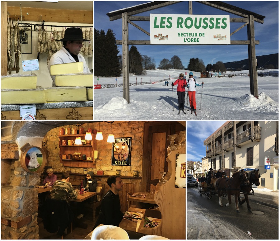 Winterbestemming Les Rousses Jura Frankrijk