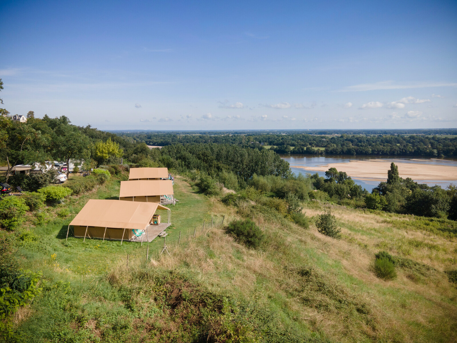 Camping aan de Loire Huttopia Saumur