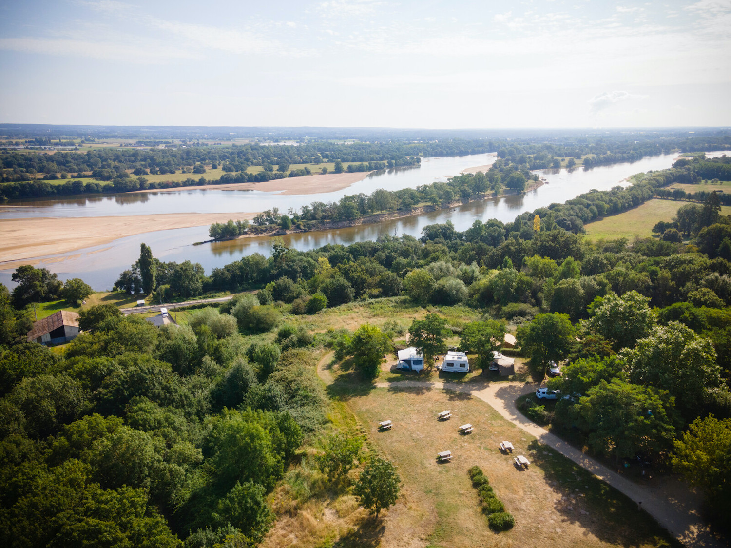 Camping aan de Loire Huttopia Saumur